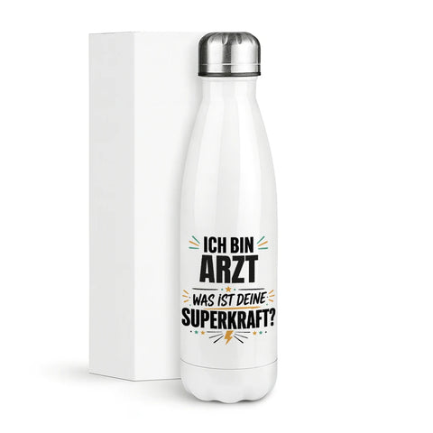 Ich bin Ärzt was ist deine Superkraft – Thermosflasche 500 ml