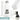 Weiße 500-ml-Thermosflasche – Flasche, Boden und Verschluss im Detail #farbe_weiss