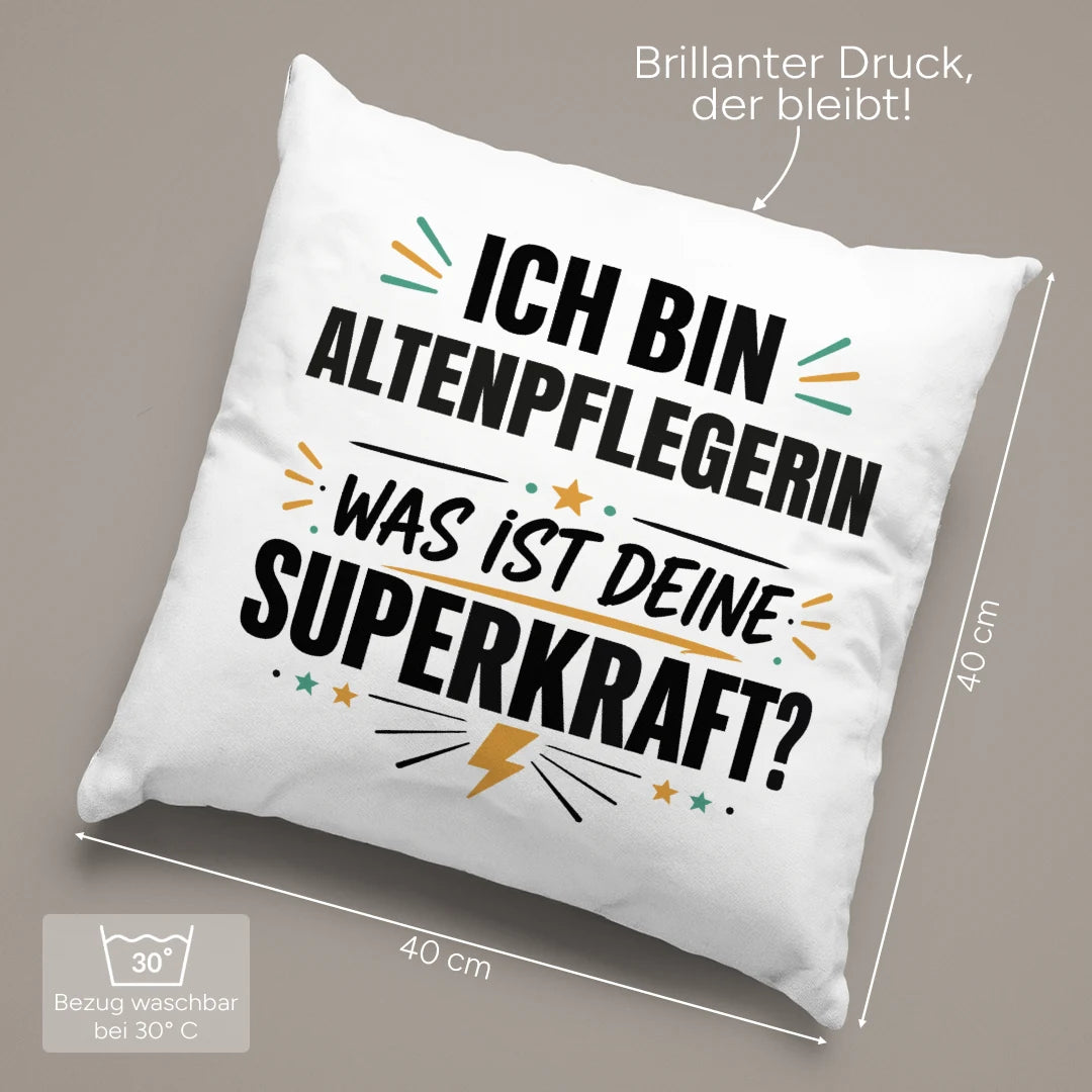 40 × 40 cm und pflegeleicht