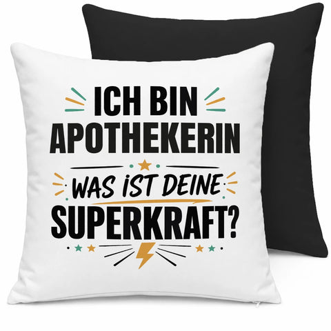 Ich bin Apothekerin was ist deine Superkraft – Kissen