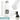 Weiße 500-ml-Thermosflasche – Flasche, Boden und Verschluss im Detail #farbe_weiss