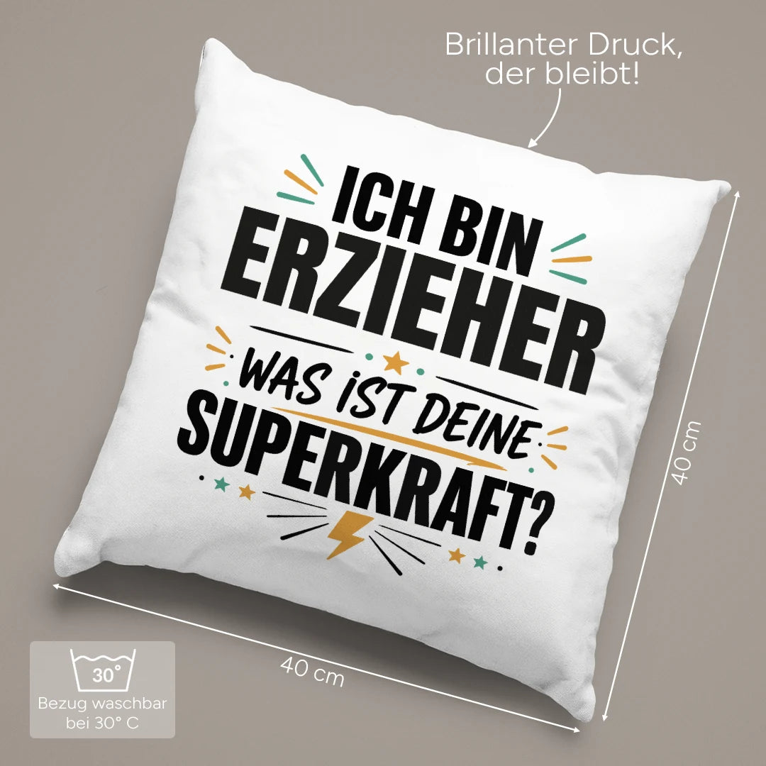 40 × 40 cm und pflegeleicht