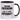 Ich bin Erzieherin was ist deine Superkraft – Tasse in Schwarz – Ansicht 01 #farbe_schwarz