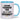 Ich bin Feuerwehrfrau was ist deine Superkraft – Tasse in Blau – Ansicht 01 #farbe_blau
