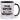 Ich bin Kapitän was ist deine Superkraft – Tasse in Schwarz – Ansicht 01 #farbe_schwarz