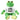 Ich bin Kellnerin – Kuscheltier Frosch, Ansicht 01 #kuscheltier_frosch