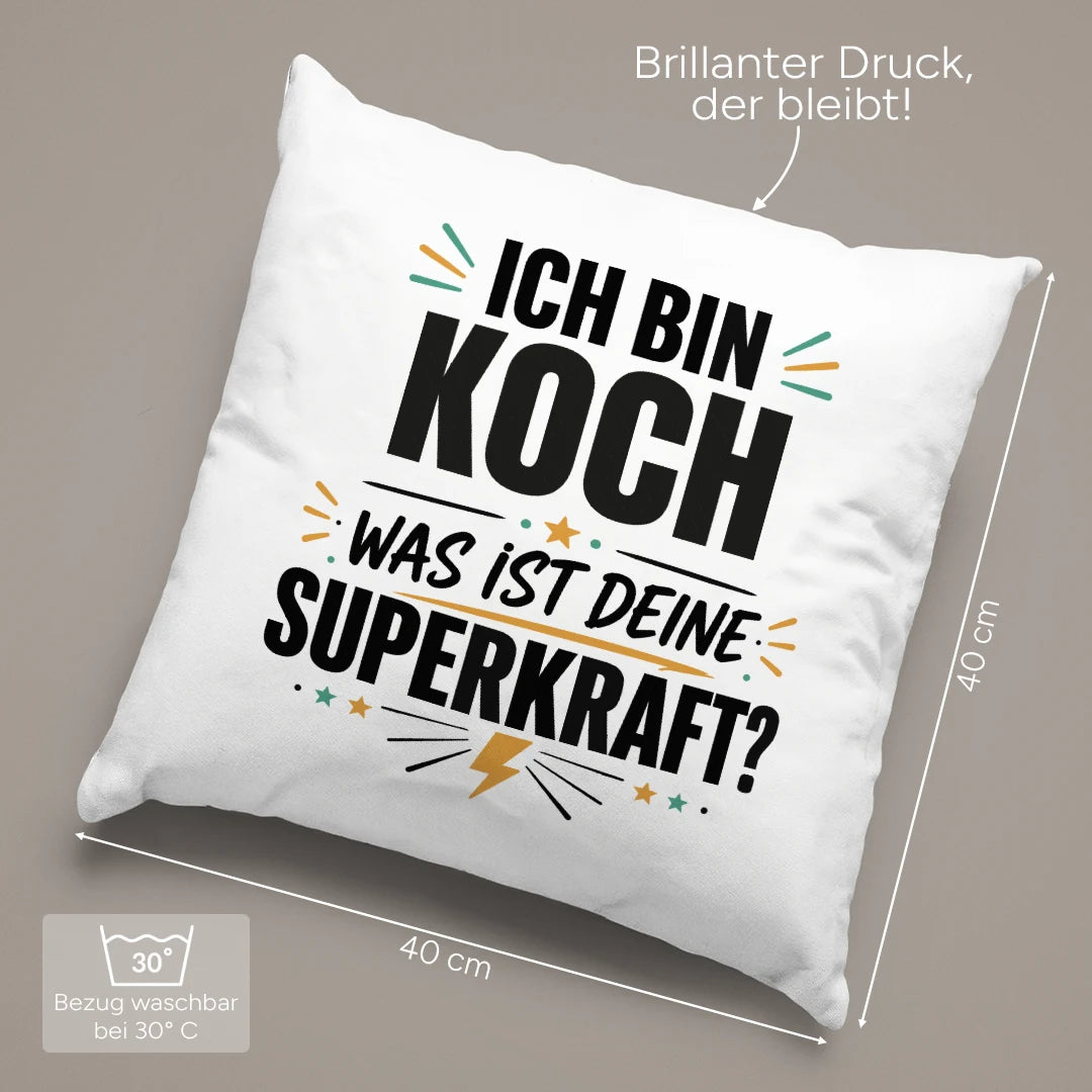 40 × 40 cm und pflegeleicht