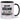 Ich bin Köchin was ist deine Superkraft – Tasse in Schwarz – Ansicht 01 #farbe_schwarz
