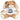 Ich bin Krankenpflegerin – Kuscheltier Hase, Ansicht 01 #kuscheltier_hase