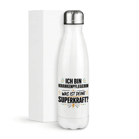 Ich bin Krankenpflegerin was ist deine Superkraft – Thermosflasche 500 ml