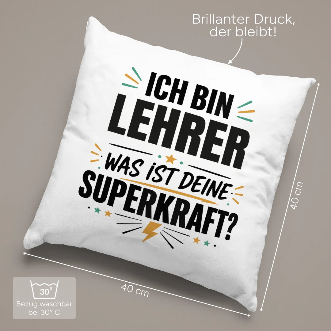 40 × 40 cm und pflegeleicht