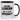 Ich bin Lehrerin was ist deine Superkraft – Tasse in Schwarz – Ansicht 01 #farbe_schwarz