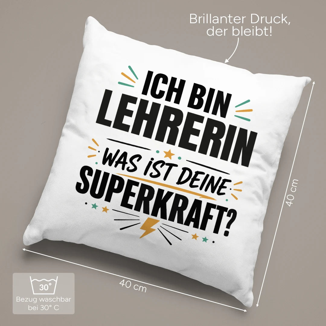 40 × 40 cm und pflegeleicht