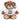 Ich bin Physiotherapeut – Kuscheltier Kuschelbär, Ansicht 01 #kuscheltier_kuschelb-r