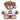 Ich bin Physiotherapeutin – Kuscheltier Kuschelbär, Ansicht 01 #kuscheltier_kuschelb-r