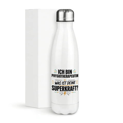 Ich bin Physiotherapeutin was ist deine Superkraft – Thermosflasche 500 ml
