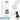 Weiße 500-ml-Thermosflasche – Flasche, Boden und Verschluss im Detail #farbe_weiss