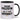 Ich bin Polizistin was ist deine Superkraft – Tasse in Schwarz – Ansicht 01 #farbe_schwarz