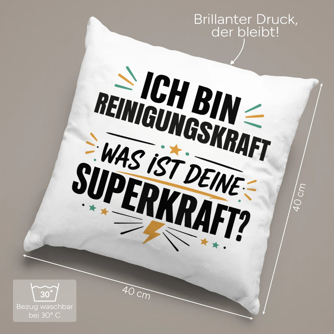 40 × 40 cm und pflegeleicht