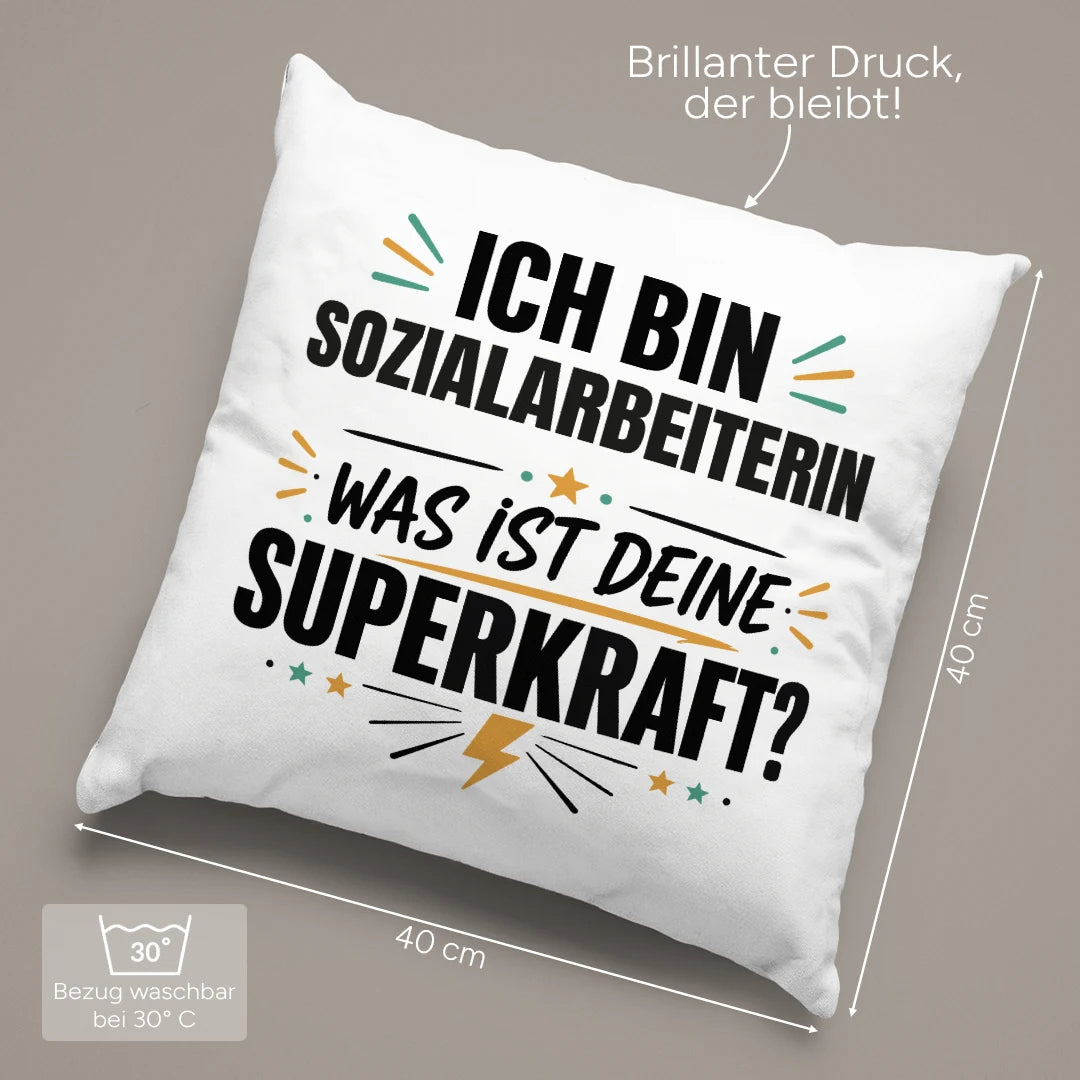 40 × 40 cm und pflegeleicht