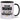 Ich bin Mama was ist deine Superkraft – Tasse in Schwarz – Ansicht 01 #farbe_schwarz