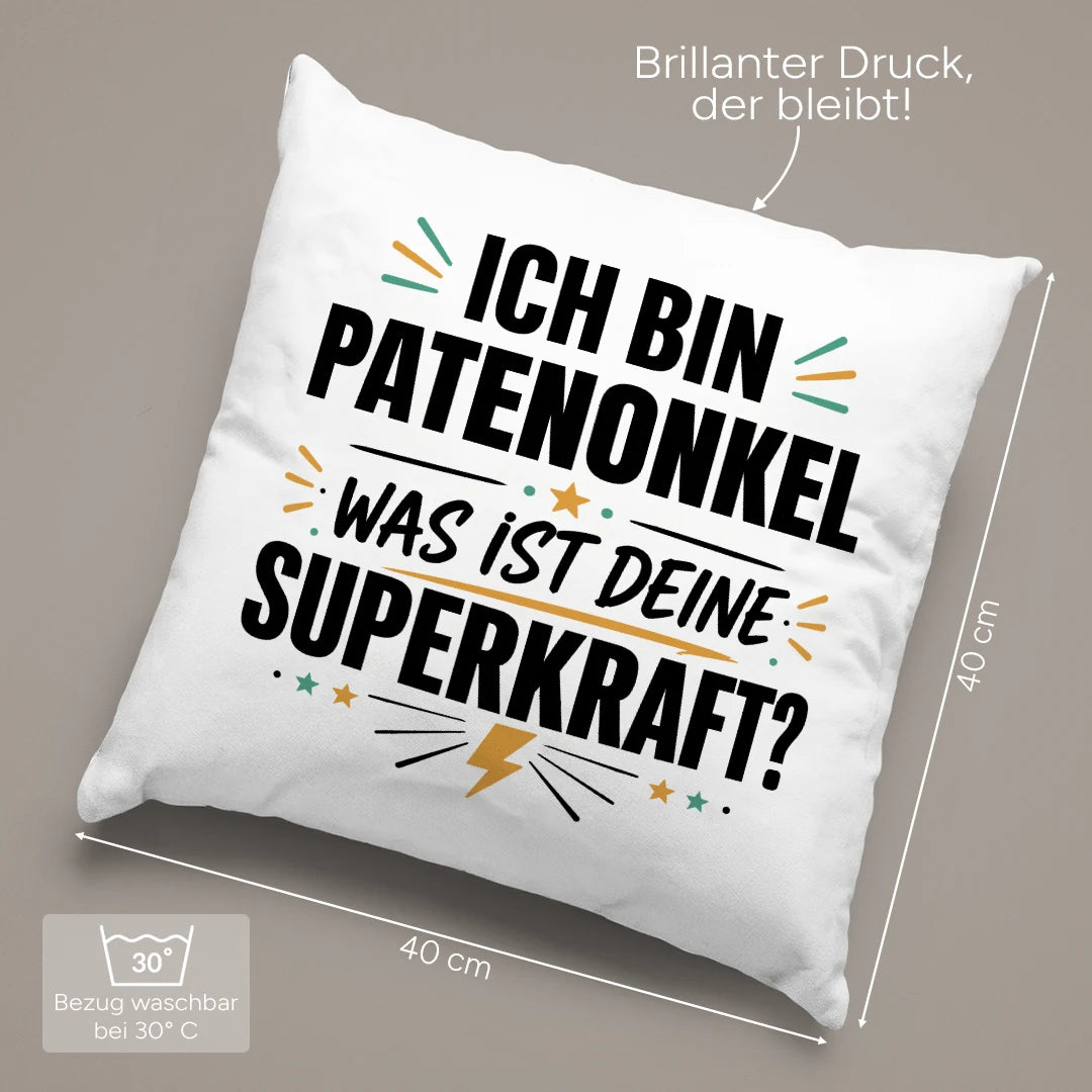 40 × 40 cm und pflegeleicht