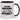 Ich bin Hundemama was ist deine Superkraft – Tasse in Schwarz – Ansicht 01 #farbe_schwarz