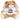 Ich bin Chaosmanagerin – Kuscheltier Hase, Ansicht 01 #kuscheltier_hase