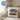 Ich bin Handballerin was ist deine Superkraft – Kissen 40 × 40 cm mit Rückseite in Blau – Wohnbeispiel #farbe_blau