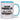 Ich bin Handballer was ist deine Superkraft – Tasse in Blau – Ansicht 01 #farbe_blau