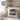 Ich bin Handballer was ist deine Superkraft – Kissen 40 × 40 cm mit Rückseite in Blau – Wohnbeispiel #farbe_blau