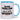 Ich bin Fußballerin was ist deine Superkraft – Tasse in Blau – Ansicht 01 #farbe_blau