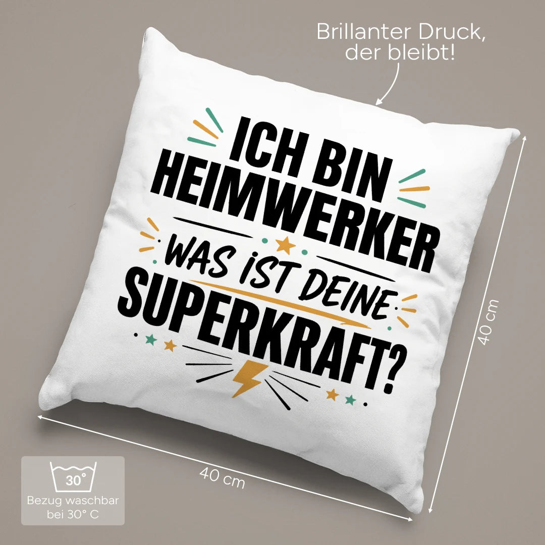 40 × 40 cm und pflegeleicht