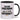 Ich bin Vogelmama was ist deine Superkraft – Tasse in Schwarz – Ansicht 01 #farbe_schwarz