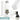 Weiße 500-ml-Thermosflasche – Flasche, Boden und Verschluss im Detail #farbe_weiss