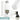 Weiße 500-ml-Thermosflasche – Flasche, Boden und Verschluss im Detail #farbe_weiss