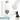 Weiße 500-ml-Thermosflasche – Flasche, Boden und Verschluss im Detail #farbe_weiss