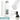 Weiße 500-ml-Thermosflasche – Flasche, Boden und Verschluss im Detail #farbe_weiss