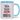 Ich sah dich, wollte dich – Tasse in Blau – Ansicht 01 #farbe_blau