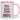 Ich sah dich, wollte dich – Tasse in Rosa – Ansicht 01 #farbe_rosa