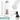 Weiße 500-ml-Thermosflasche – Flasche, Boden und Verschluss im Detail #farbe_weiss