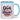Glück ist, eine Mama wie dich zu haben! – Tasse in Blau – Ansicht 01 #farbe_blau
