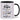 Lieber Papa Geburtstag Grüße aus dem babybauch – Tasse in Schwarz – Ansicht 01 #farbe_schwarz