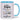 Lieber Papa Vatertag Grüße aus dem babybauch – Tasse in Blau – Ansicht 01 #farbe_blau