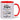 Lieber Papa Weihnachten Grüße aus dem babybauch – Tasse in Rot – Ansicht 01 #farbe_rot