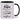 Lieber Papa Weihnachten Grüße aus dem babybauch – Tasse in Schwarz – Ansicht 01 #farbe_schwarz