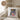 Love knows no gender, color or age – Kissen 40 × 40 cm mit Rückseite in Mokka – Wohnbeispiel #farbe_mokka