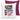 Love knows no gender, color or age – Kissen 40 × 40 cm mit Rückseite in Violett – Vorder- und Rückansicht #farbe_violett