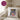 Love knows no gender, color or age – Kissen 40 × 40 cm mit Rückseite in Violett – Wohnbeispiel #farbe_violett