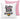 Liebe kennt kein Geschlecht – Kissen 40 × 40 cm mit Rückseite in Rosa – Vorder- und Rückansicht #farbe_rosa